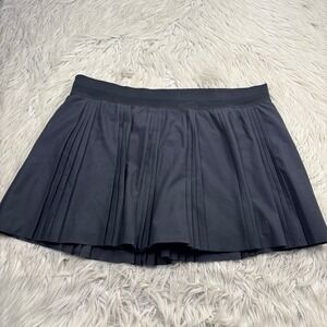 NikeCourt Women's XXL Black Advantage Women's Dri-FIT Pleated‎ Tennis Skirt